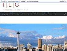 Tablet Screenshot of integritylawgroup.net